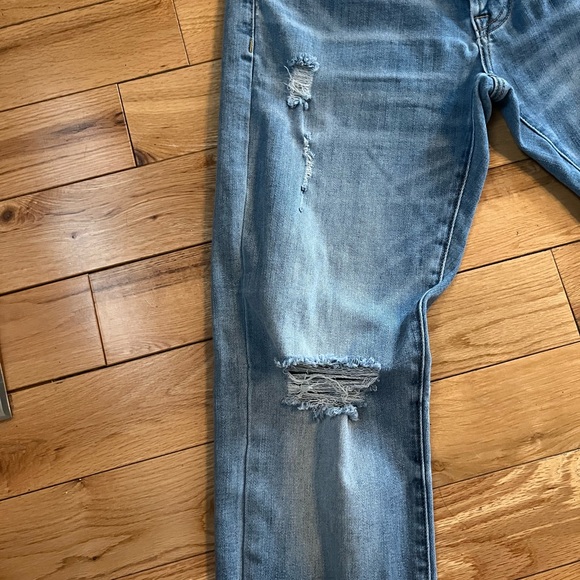 American Eagle Outfitters Ripped Skinny Jeans - Blue - Picture 5 of 9